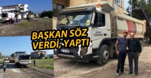 BAŞKAN SÖZ VERDİ, YAPTI