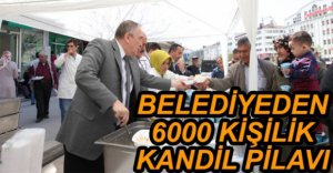 BAŞKAN, VATANDAŞIN KANDİLİNİ KUTLADI