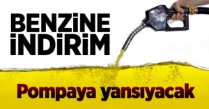 BENZİNE BİR İNDİRİM DAHA