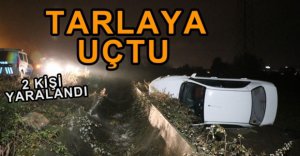 BETON SU KANALINA ÇARPARAK DURDU