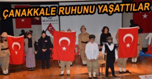 BİLİM’İN NEFERLERİ “ÇANAKKALE GEÇİLMEZ” DEDİ