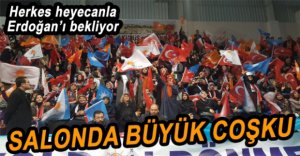 BOLU HEYECANLA ERDOĞAN'I BEKLİYOR