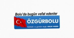 BOLUDA VEFAT EDENLER 2 HAZİRAN CUMARTESİ