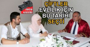 BOLULU ÇİFTLERDEN ÖZEL TARİH SEÇİMİ