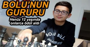BOLU’NUN GURURU KÜÇÜK SATRANÇ USTASI