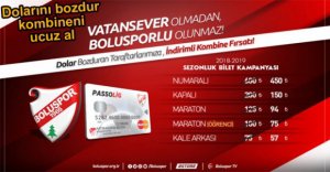BOLUSPOR’DAN DOLAR SEFERBERLİĞİ