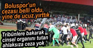 BOLUSPOR'UN CEZASI BELLİ OLDU