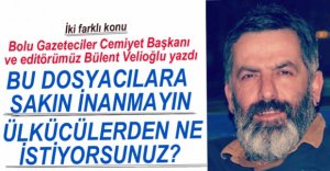 BÜLENT VELİOĞLU YAZDI....