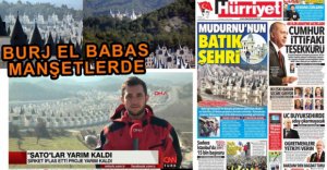 BURJ EL BABAS MANŞETLERDE...