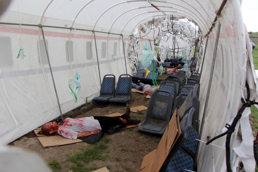 5 FARKLI FELAKET SENARYOSUNU CANLANDIRDILAR