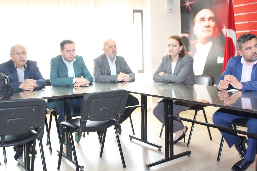 AK PARTİ’DEN CHP’YE TAZİYE ZİYARETİ