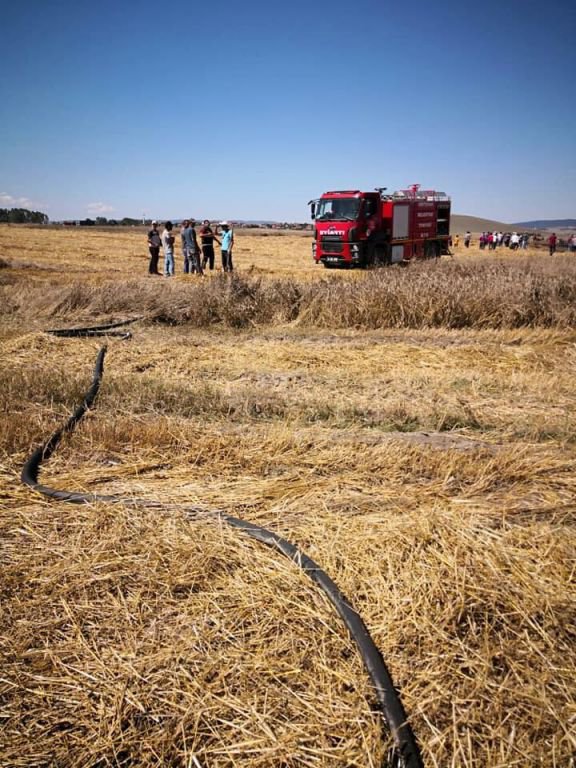 ANIZ YANGININDAN SON ANDA KURTARILDI