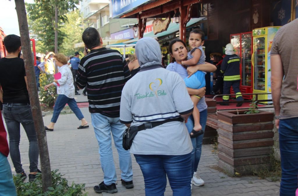 APARTMANDA BÜYÜK PANİK