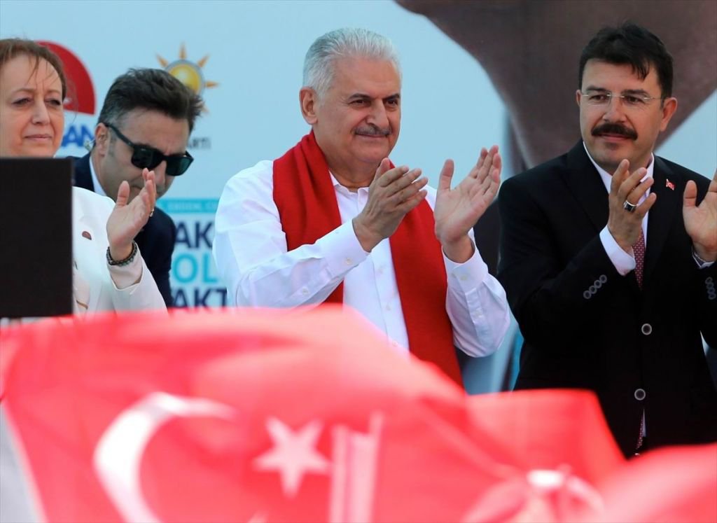 BAŞBAKAN YILDIRIM BOLU'DA KONUŞTU