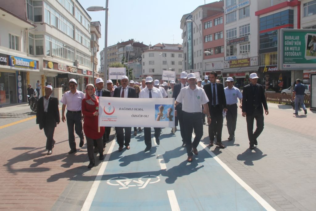 BOLU BAĞIMLILIK İLE MÜCADELE İÇİN EL ELE VERDİ