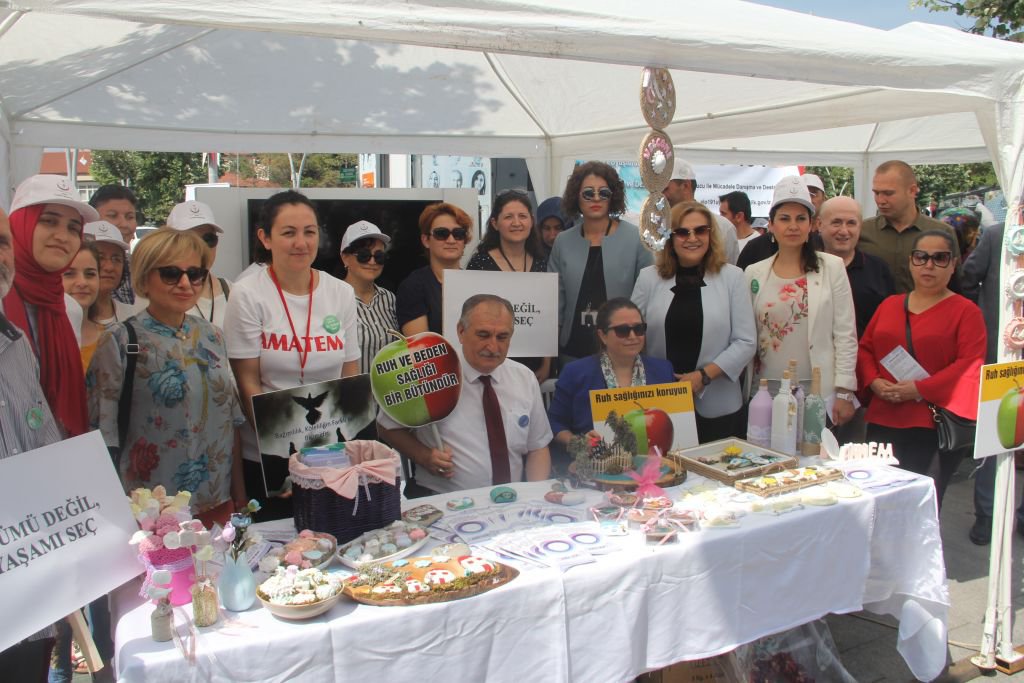 BOLU BAĞIMLILIK İLE MÜCADELE İÇİN EL ELE VERDİ