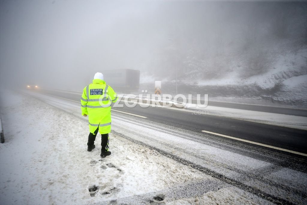 BOLU DAĞI KARLA KAPLANDI