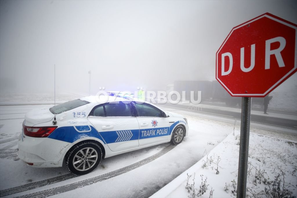 BOLU DAĞI KARLA KAPLANDI