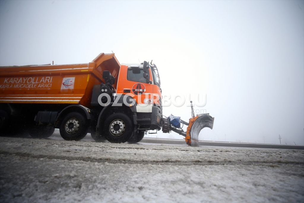 BOLU DAĞI KARLA KAPLANDI