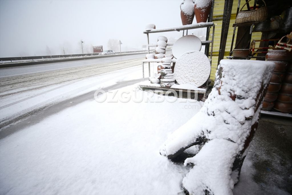 BOLU DAĞI KARLA KAPLANDI