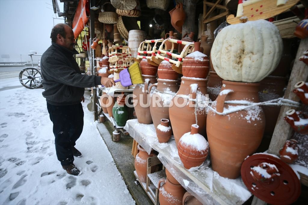 BOLU DAĞI KARLA KAPLANDI