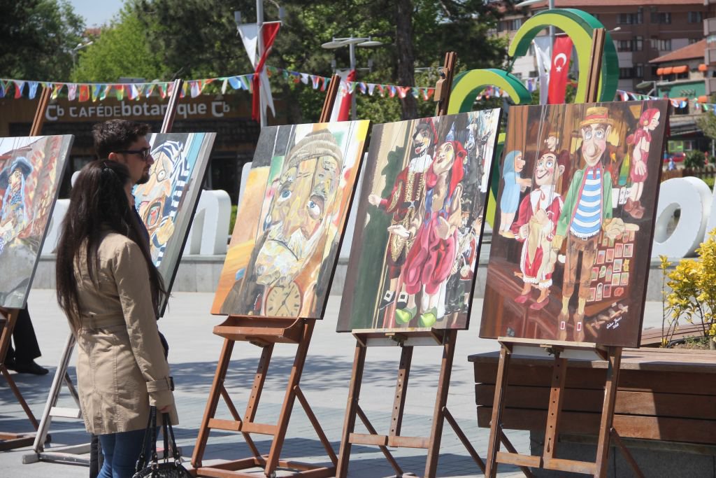 BOLU ONLAR SAYESİNDE SANATA DOYDU