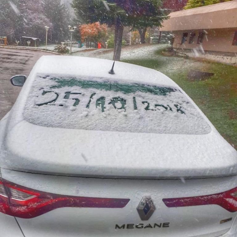 BOLU'NUN DÖRT BİR YANI BEMBEYAZ