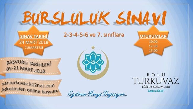 BURSLULUK SINAVI BAŞVURULARI BAŞLADI