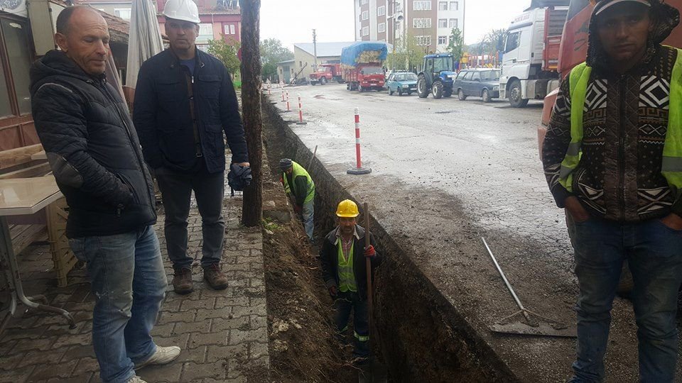 DOĞALGAZ ÇALIŞMALARI DEVAM EDİYOR