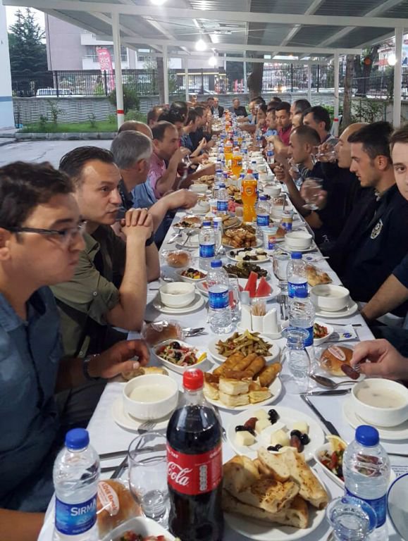 EMNİYET, İFTARDA BİR ARAYA GELDİ