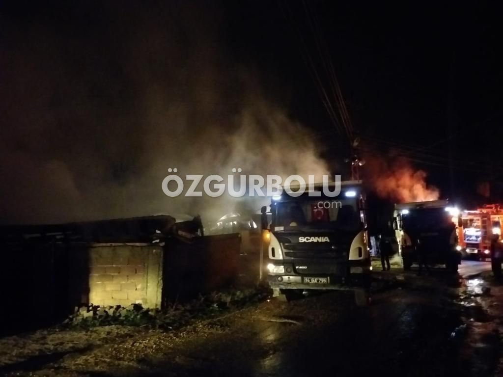 EV VE SAMANLIK ALEV ALEV YANDI