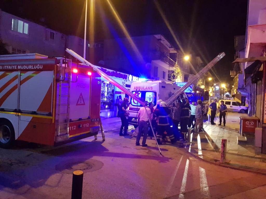 FACİAYI TENTE ÖNLEDİ