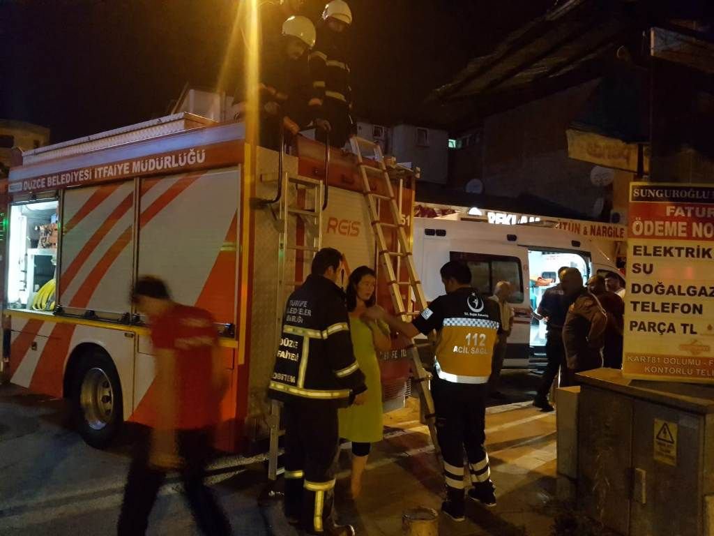 FACİAYI TENTE ÖNLEDİ