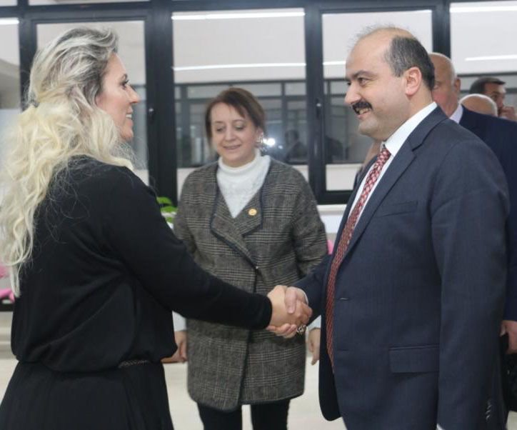 FATİH METİN BELEDİYE ÇALIŞANLARIYLA....