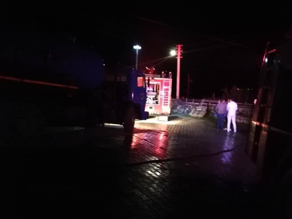 GECE YARISI YANGIN PANİĞİ