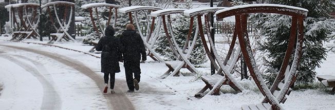 GÖLCÜK BEYAZA BÜRÜNDÜ