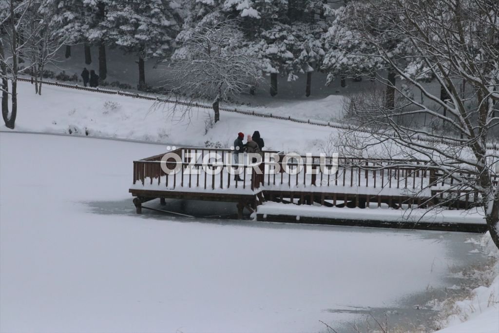 GÖLCÜK GÖLÜ BUZ TUTTU