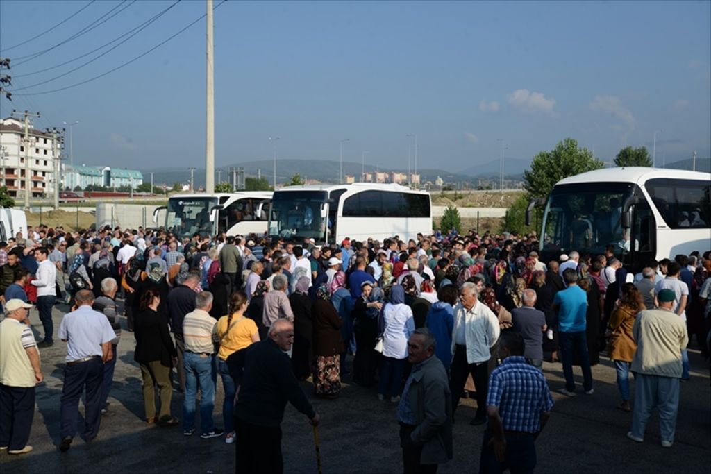 HACI ADAYLARI YOLA ÇIKTI