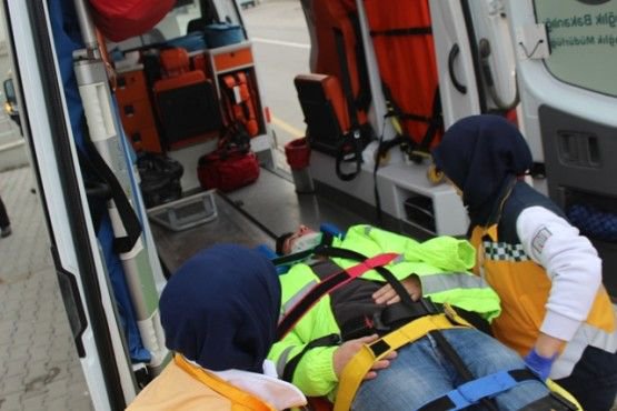 HASTANEYE GİDERKEN ÖLÜMDEN DÖNDÜ