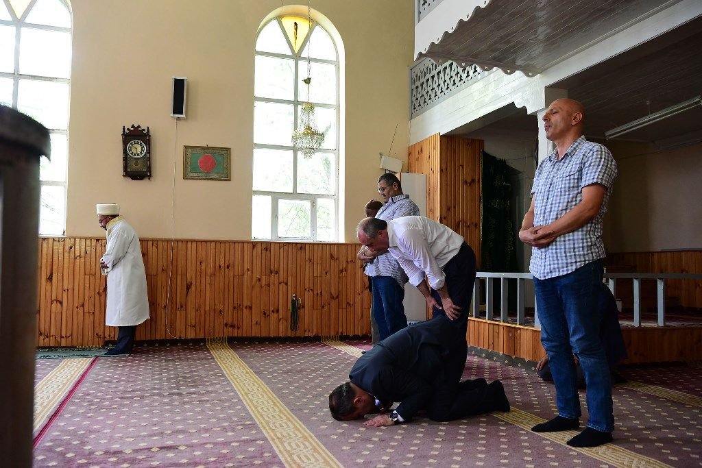 İNCE NAMAZI BOLU'DA KILDI