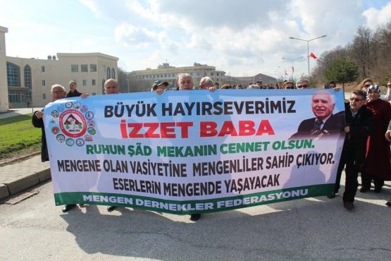 İZZET BABA MEZARINDA ANILDI