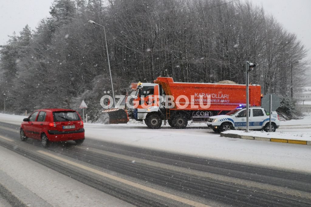 KAR BU KEZ SERT GELDİ