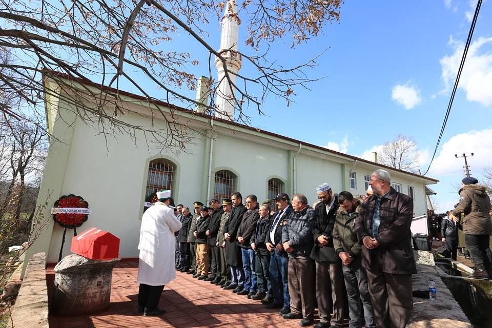 KIBRIS GAZİMİZ SON YOLCULUĞUNA UĞURLANDI