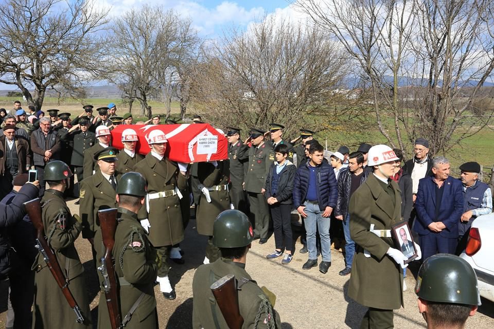 KIBRIS GAZİMİZ SON YOLCULUĞUNA UĞURLANDI