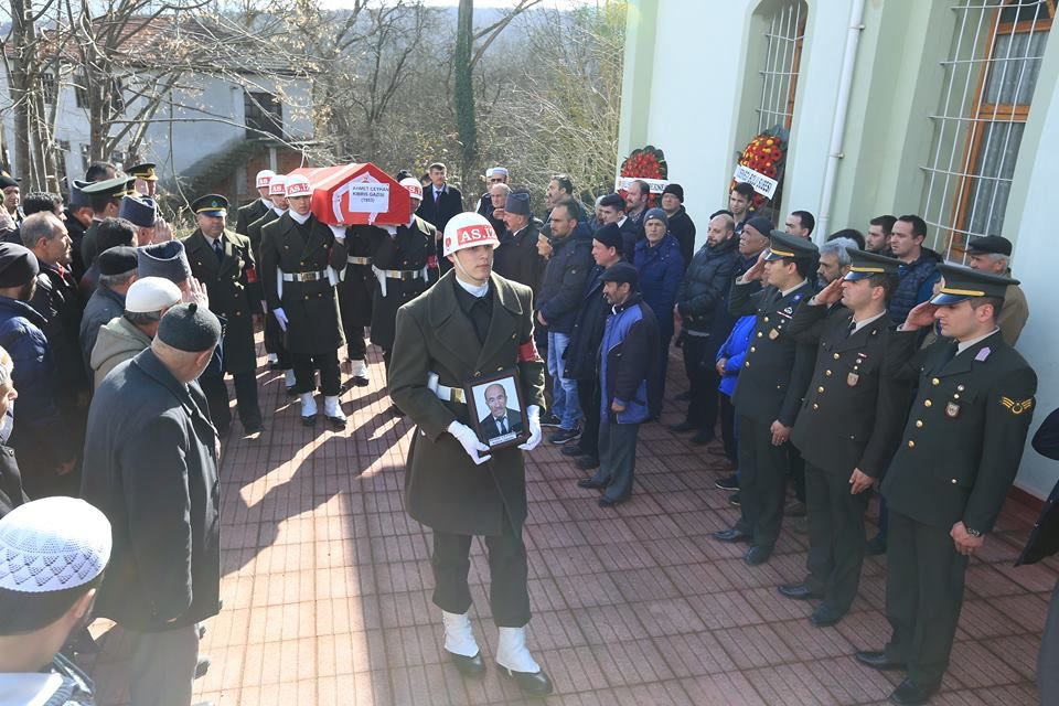 KIBRIS GAZİMİZ SON YOLCULUĞUNA UĞURLANDI