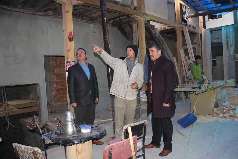 KİLİSELİ HAN'IN RESTORASYONU DEVAM EDİYOR