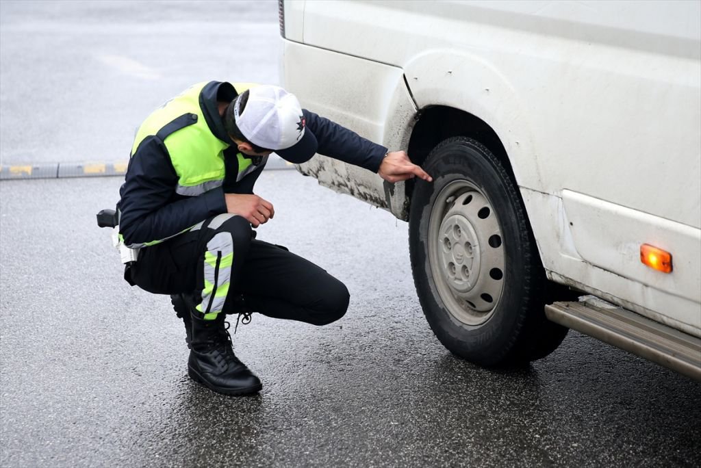 KIŞ LASTİĞİ DENETİMLERİ ARTTI