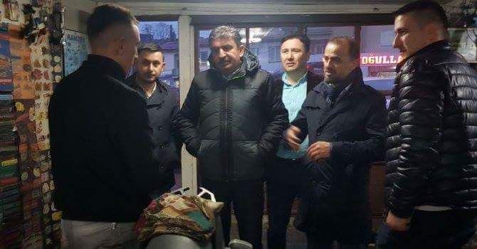 KÜPÇÜ'DEN ESNAF ZİYARETİ