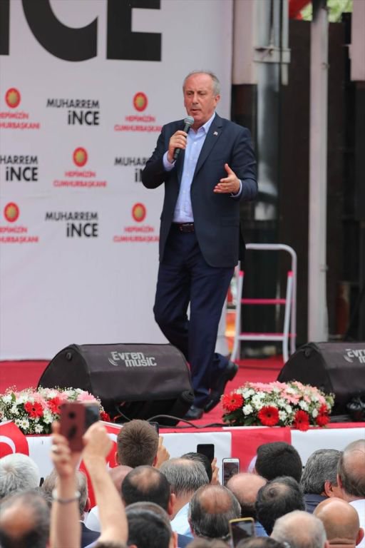 MUHARREM İNCE ERDOĞAN'A YÜKLENDİ