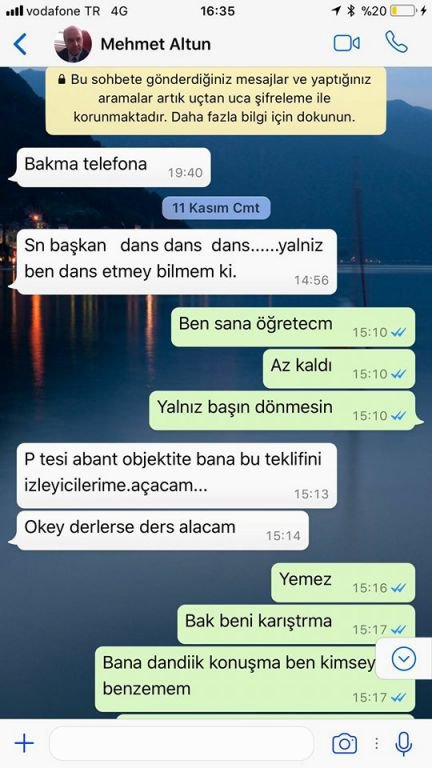 MÜSİAD BAŞKANINA ABA ALTINDAN SOPA GÖSTERMİŞ